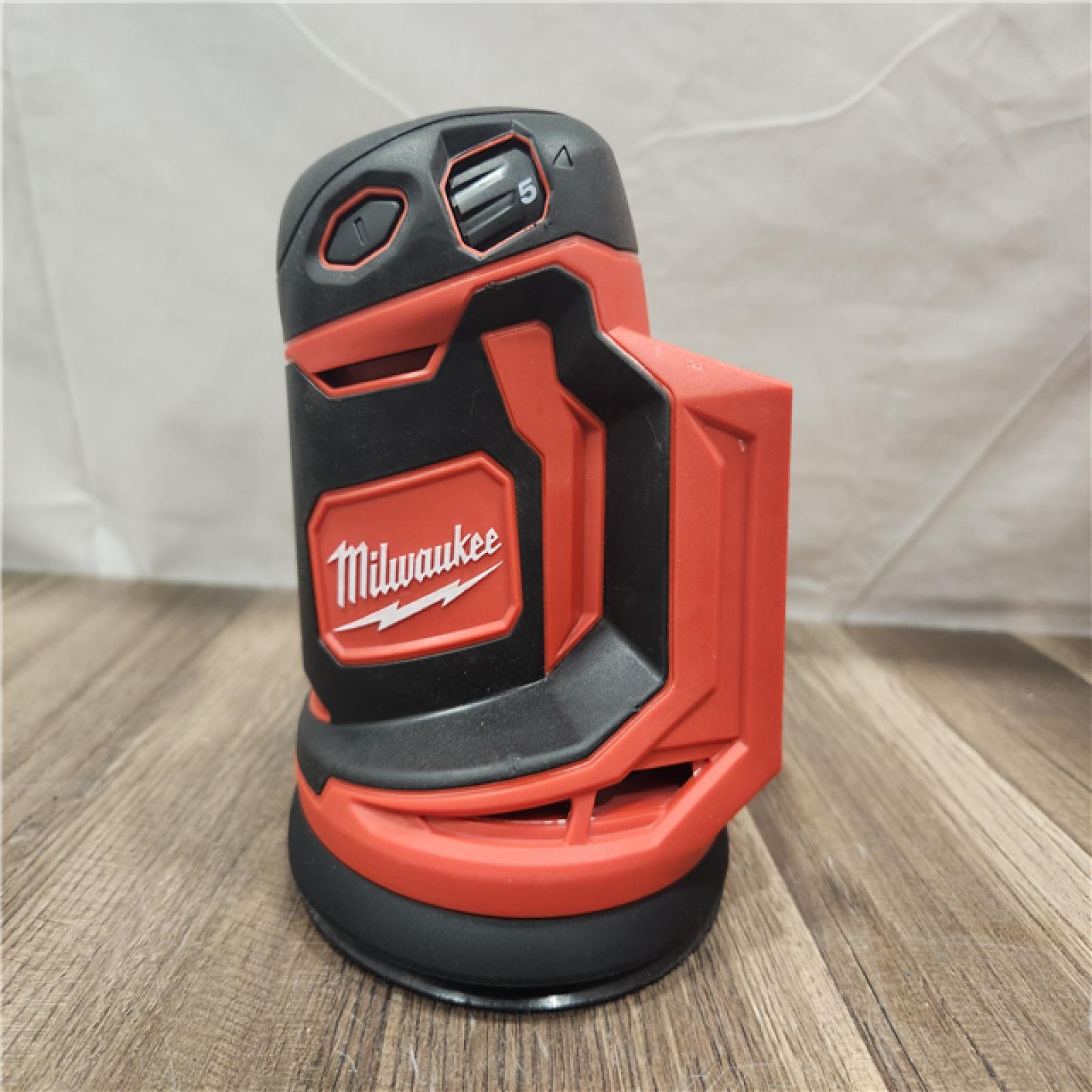 AS-IS- Milwaukee - M18 18V 7000-12000 Opm Cordless Variable Speed Random Orbital Sander (Tool-Only)