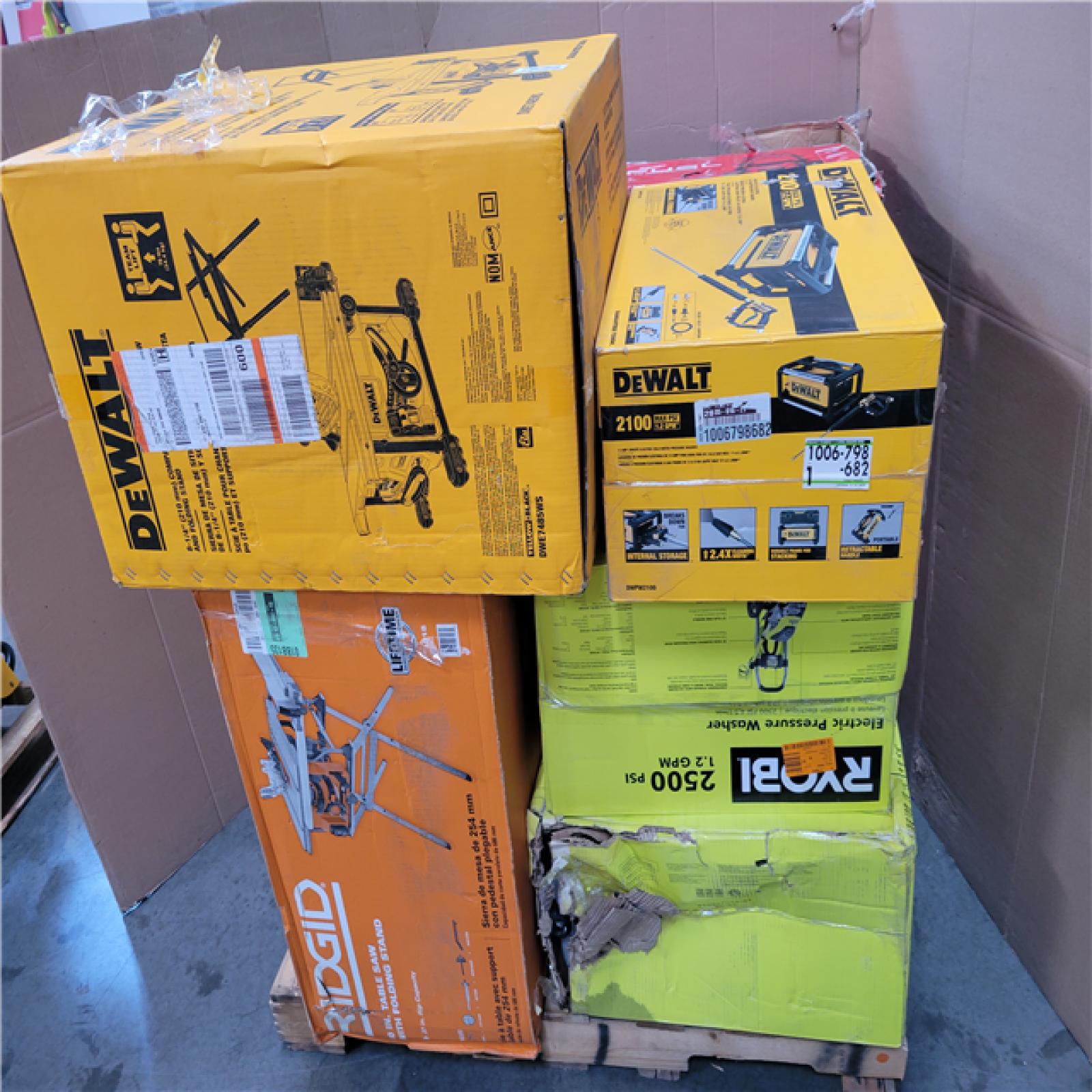 CALIFORNIA AS-IS TOOL PALLET