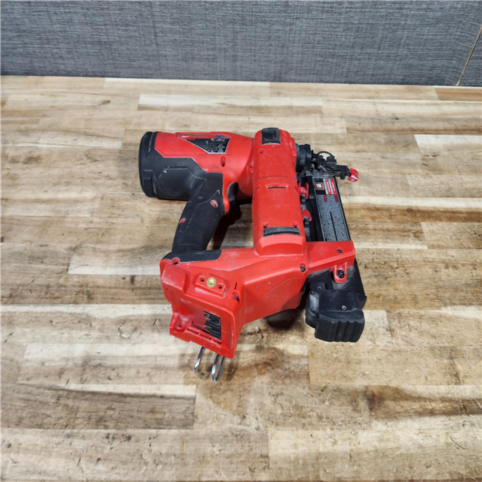 HOUSTON LOCATION - AS - IS Milwaukee FUEL 18-Volt Lithium-Ion Brushless Cordless Gen II 18-Gauge Brad Nailer (Tool-Only)