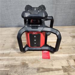 HOUSTON LOCATION - AS-IS M18 2000 Ft. Red Exterior Rotary Laser Level Kit with Receiver and Receiver Clamp