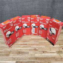 HOUSTON LOCATION - AS-IS Milwaukee Bolt Anti-Fog PPE Protective Glasses Clear Lens Black Frame QTY - 6