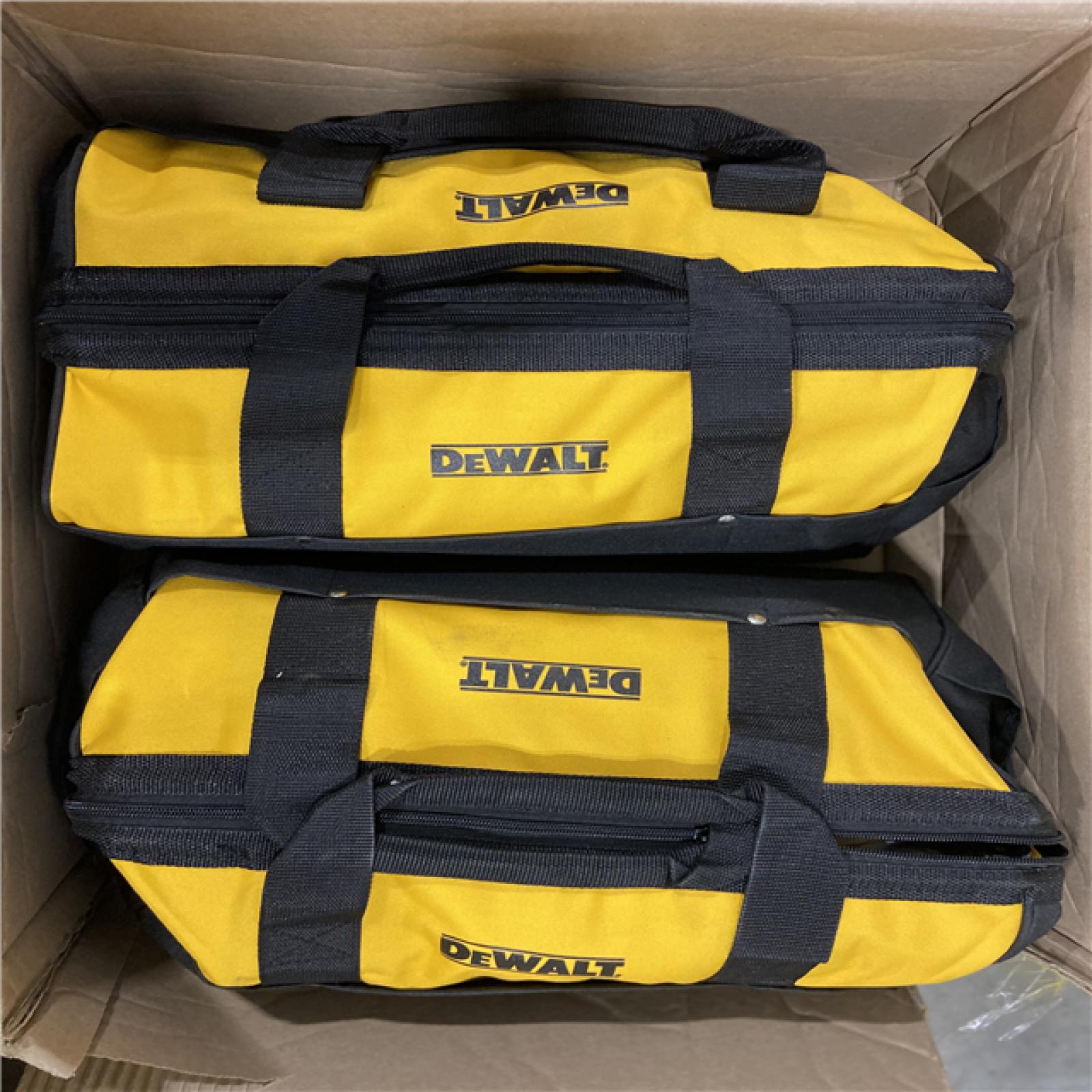 AS-IS DEWALT 20V MAX Cordless 10 Tool Combo Kit with (2) 20V 2.0Ah Batteries, Charger, and Bag