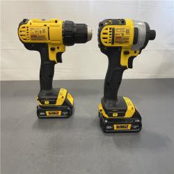 AS-IS - DeWALT 20V MAX Cordless Drill/Impact 2 Tool Combo Kit