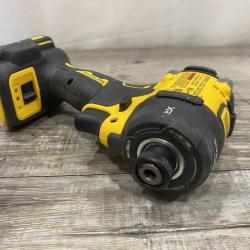 AS-IS DEWALT 20V XR Brushless Cordless 1/4 in. Quiet Hydraulic Impact Driver (Tool-Only)