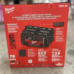 NEW! Milwaukee M18 PACKOUT Radio + Charger (Bare Tool)