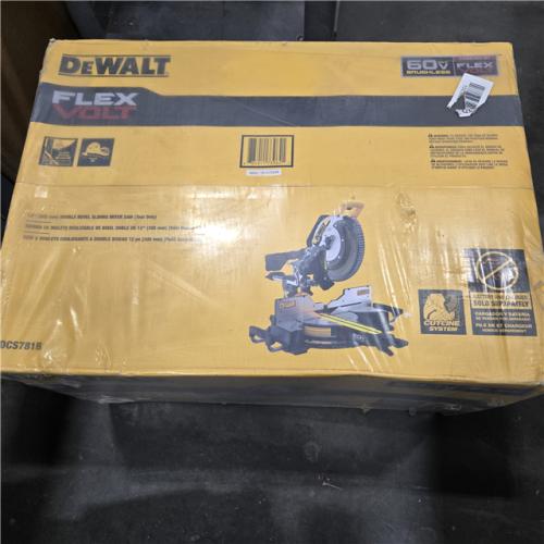 NEW DEWALT 60V Lithium-Ion 12 in. Cordless Sliding Miter Saw (Tool Only)