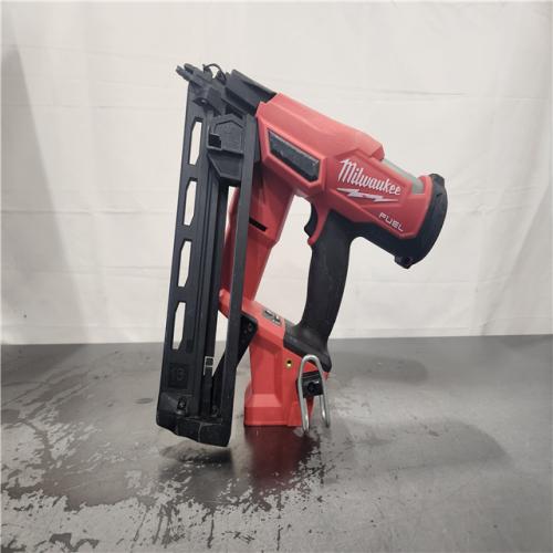 AS-IS- Milwaukee 18V Cordless Gen II 16 Gauge Angled Finish Nailer (Tool Only)