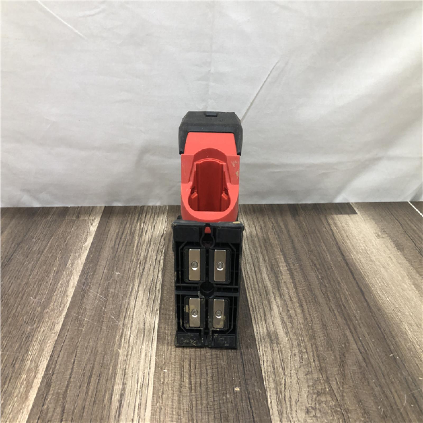 AS-IS Milwaukee 12-Volt Lithium-Ion Cordless Green 125 ft. Cross Line and Plumb Points Laser Level (Tool-Only)