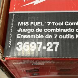 NEW - Milwaukee FUEL 18V Lithium-Ion Brushless Cordless 7-Tool Combo Kit