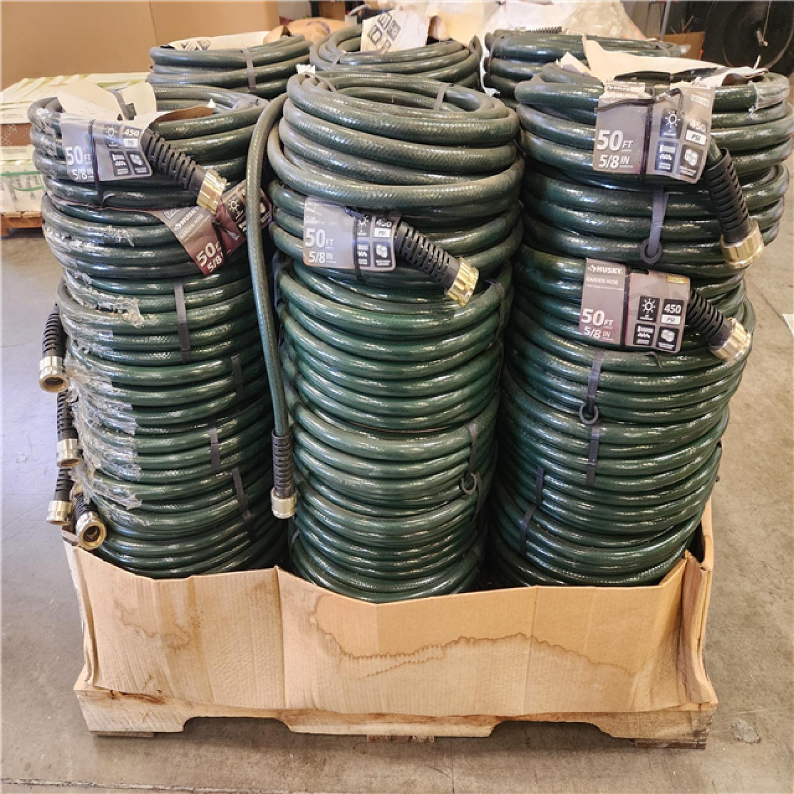 Phoenix Husky 5/8 in. x 50 ft. Heavy-Duty Hose Pallet of 60