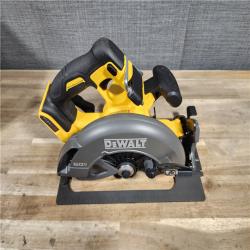 HOUSTON LOCATION - AS-IS (APPEARS LIKE NEW) DeWALT Flexvolt Max 7-1/4  60V Brushless Circular Saw (Tool Only)