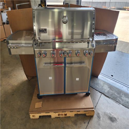 HOUSTON LOCATION - AS-IS SUMMIT S670 LP SS LP GAS BARBECUE