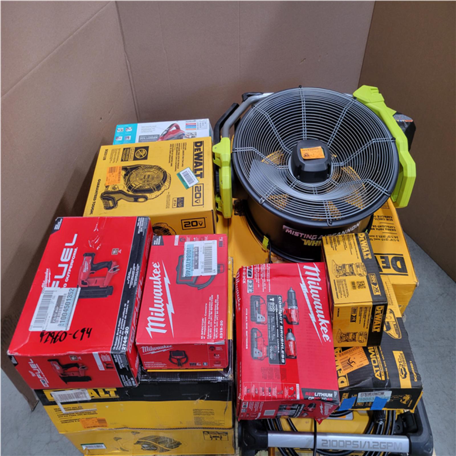 CALIFORNIA AS-IS TOOL PALLET