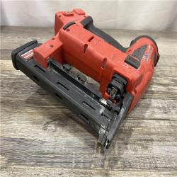 AS-IS Milwaukee FUEL 18-Volt Lithium-Ion Brushless Cordless 18-Gauge 1/4 in. Narrow Crown Stapler (Tool-Only)