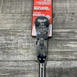 NEW - Milwaukee Tool 3/8  Drive 12  Flex Head Ratchet
