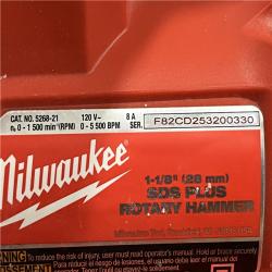 AS-IS Milwaukee 1-1/8 in. Corded SDS-Plus Rotary Hammer
