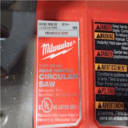 HOUSTON LOCATION - AS - IS Milwaukee FUEL 18V Lithium-Ion Cordless 7-1/4 in. Rear Handle Circular Saw (Tool-Only)
