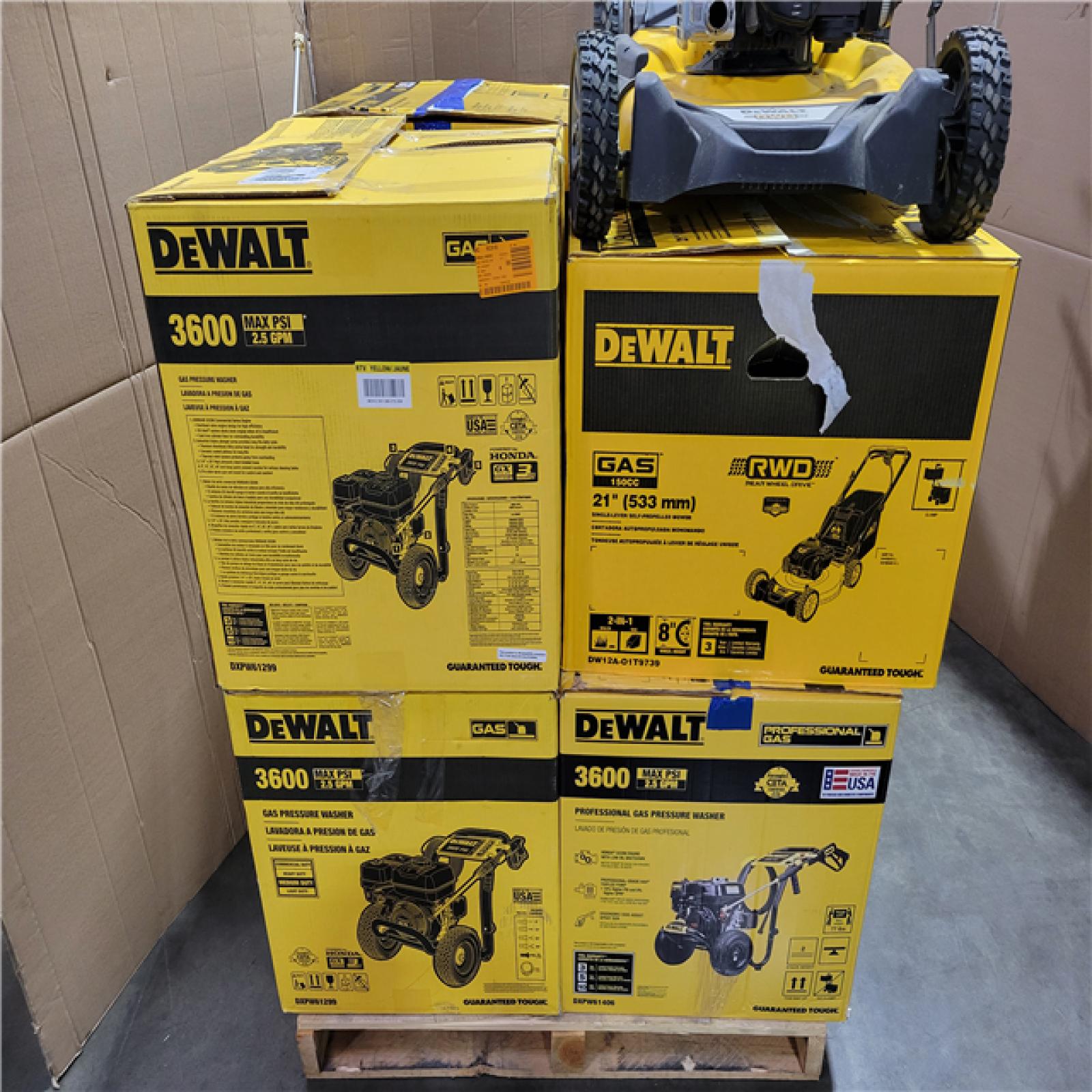 CALIFORNIA AS-IS OUTDOOR POWER EQUIPMENT