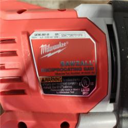 HOUSTON LOCATION - AS - IS Milwaukee 18V Lithium-Ion Cordless SAWZALL Reciprocating Saw (Tool-Only)