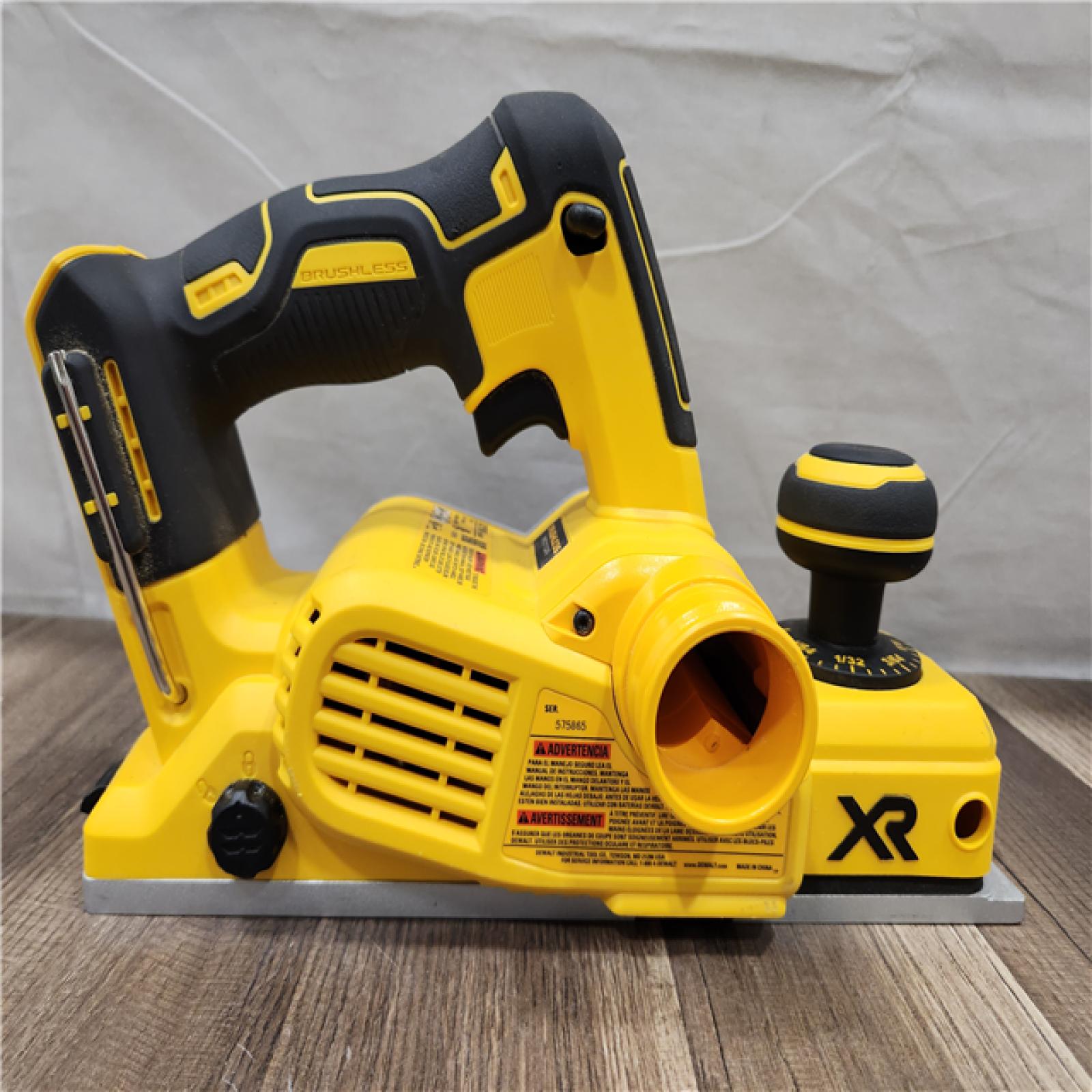 AS-IS- DEWALT 20V MAX Lithium Ion Brushless Planer (Tool-Only)