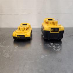 AS-IS- DEWALT 20V MAX Lithium-Ion Battery Kit with 5.0Ah and 2.0Ah Battery and Charger