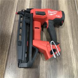 AS-IS Milwaukee FUEL 18-Volt Lithium-Ion Brushless Cordless Gen ll 16-Gauge Straight Finish Nailer (Tool Only)