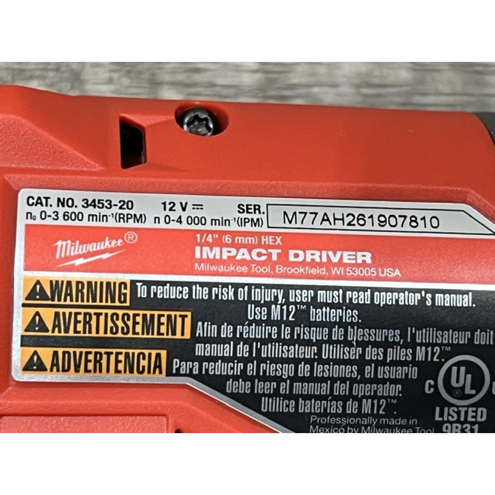 AS-IS Milwaukee FUEL 12-Volt Lithium-Ion Brushless Cordless Hammer Drill and Impact Driver Combo Kit
