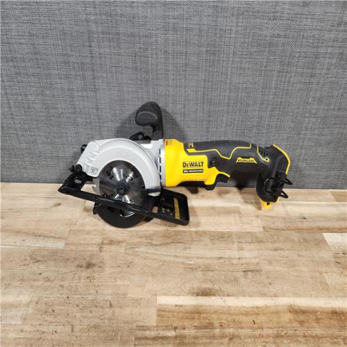 HOUSTON LOCATION - AS - IS DEWALT ATOMIC 20V MAX Cordless Brushless 4-1/2 in. Circular Saw (Tool Only)