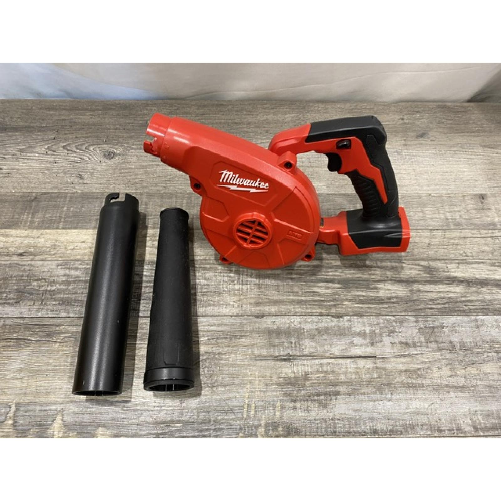 AS-IS Milwaukee 18V Lithium-Ion Cordless Compact Blower (Tool-Only)