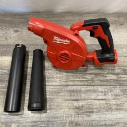 AS-IS Milwaukee 18V Lithium-Ion Cordless Compact Blower (Tool-Only)