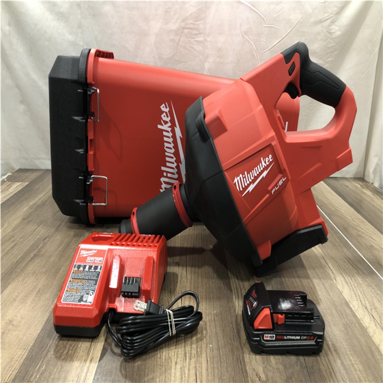AS-IS Milwaukee FUEL 18-Volt Lithium-Iron Cordless Plumbing Drain Snake Auger Kit
