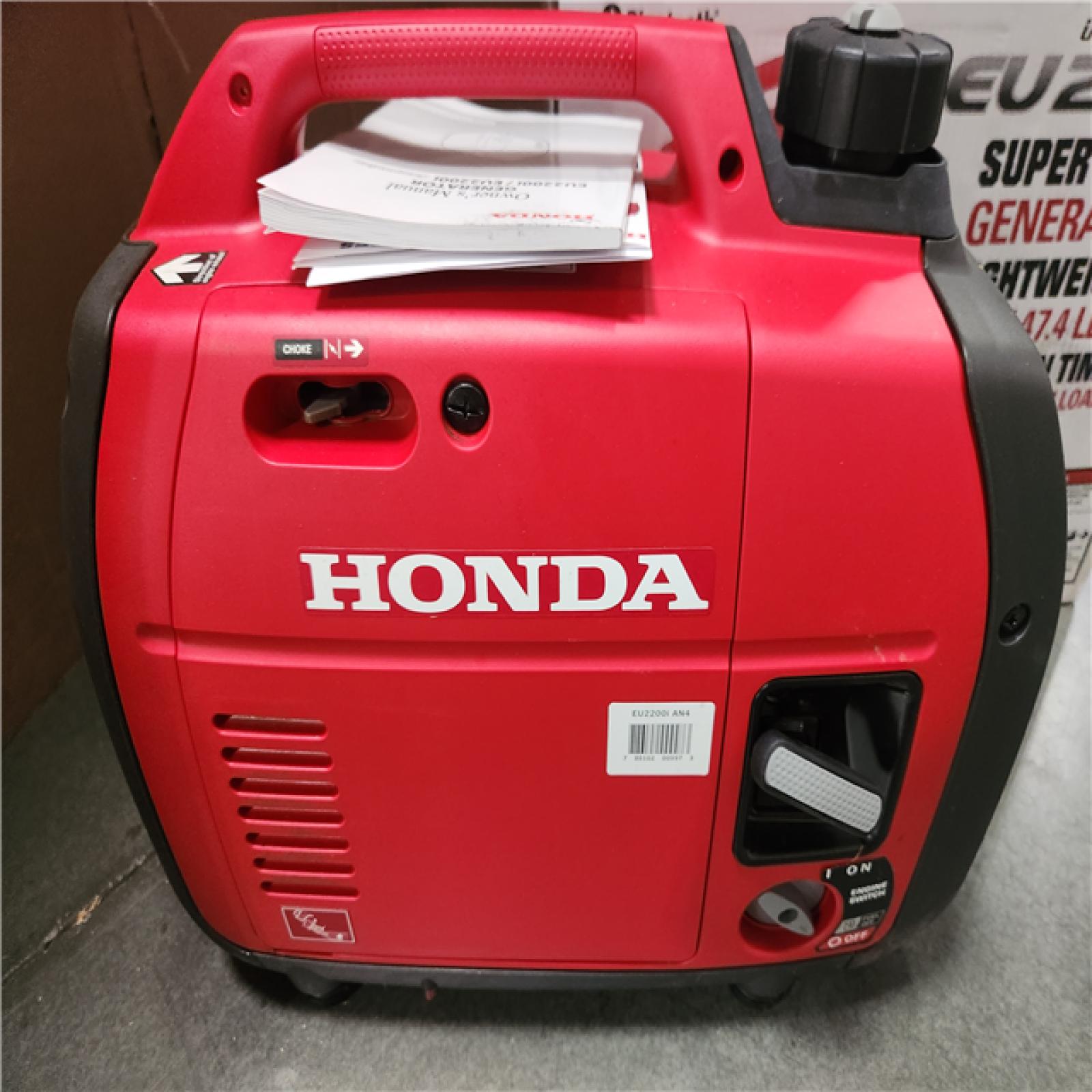 CALIFORNIA AS-IS HONDA EU2200 PORTABLE INVERTER GENERATOR