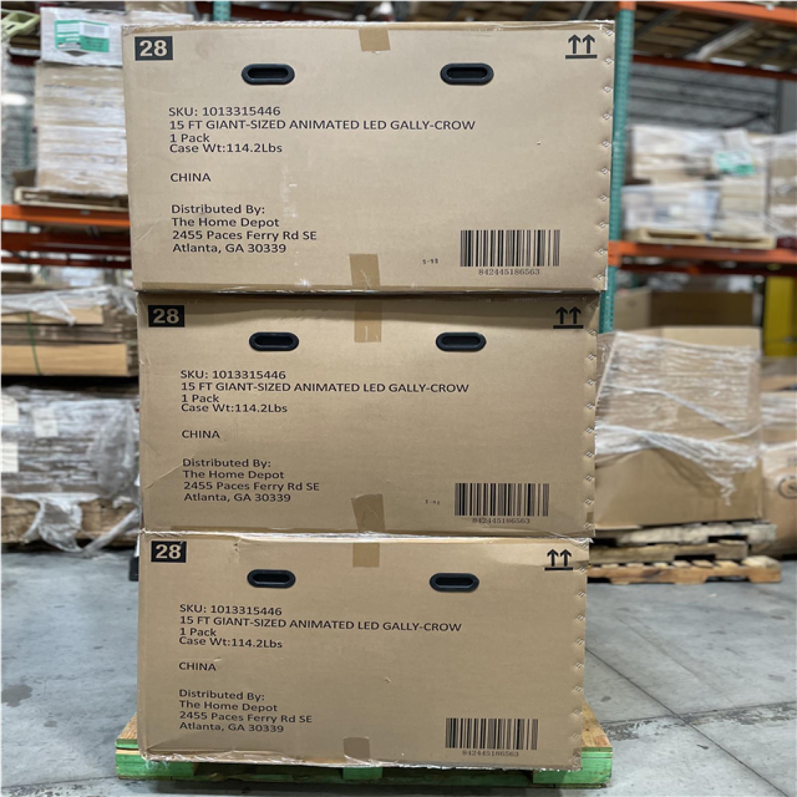 DALLAS LOCATION- AS-IS ASSORTED HALLOWEEN DECORATION PALLET