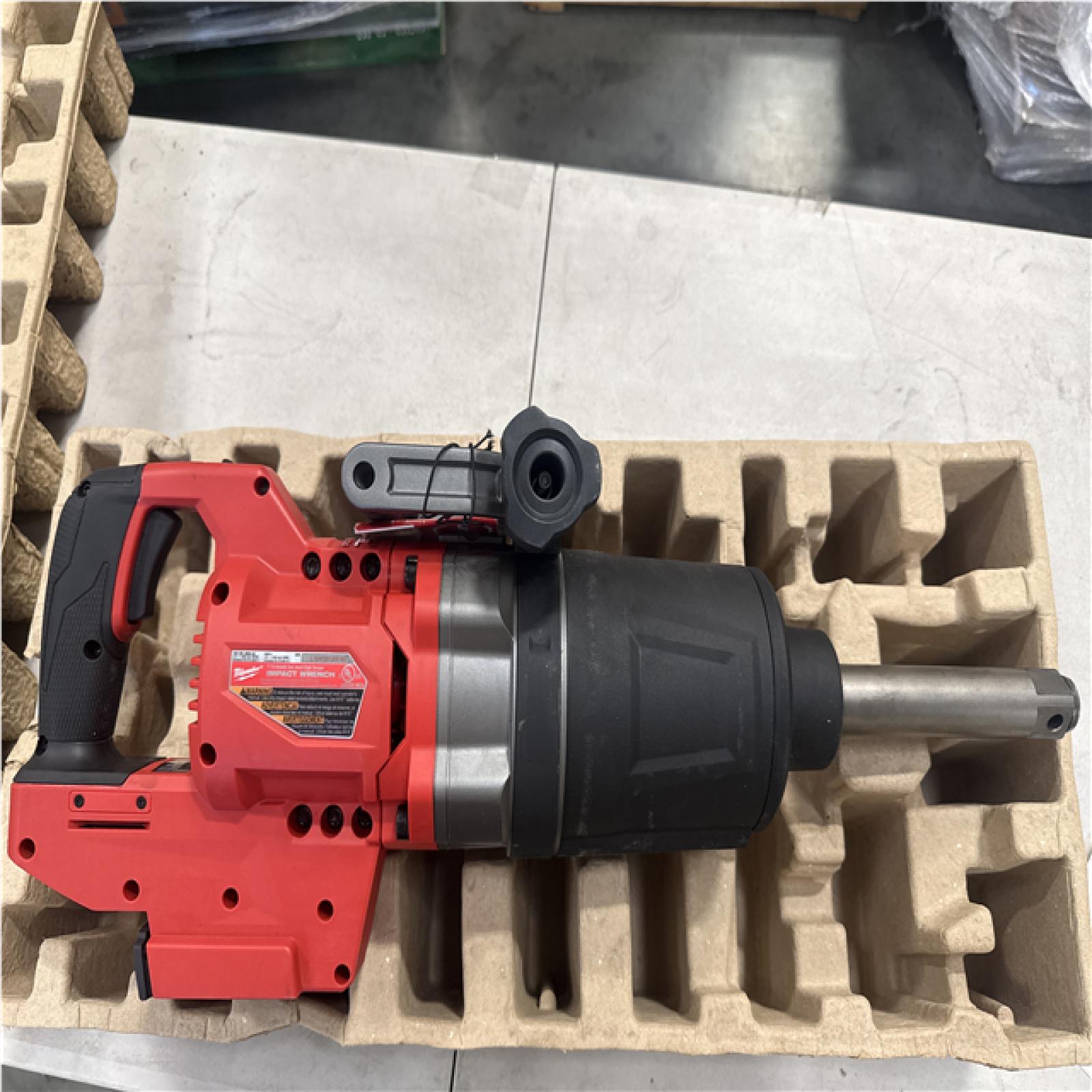 CALIFORNIA AS-IS MILWAUKEE M18 FUEL 1” D-HANDLE EXT. ANVIL HIGH TORQUE IMPACT WRENCH