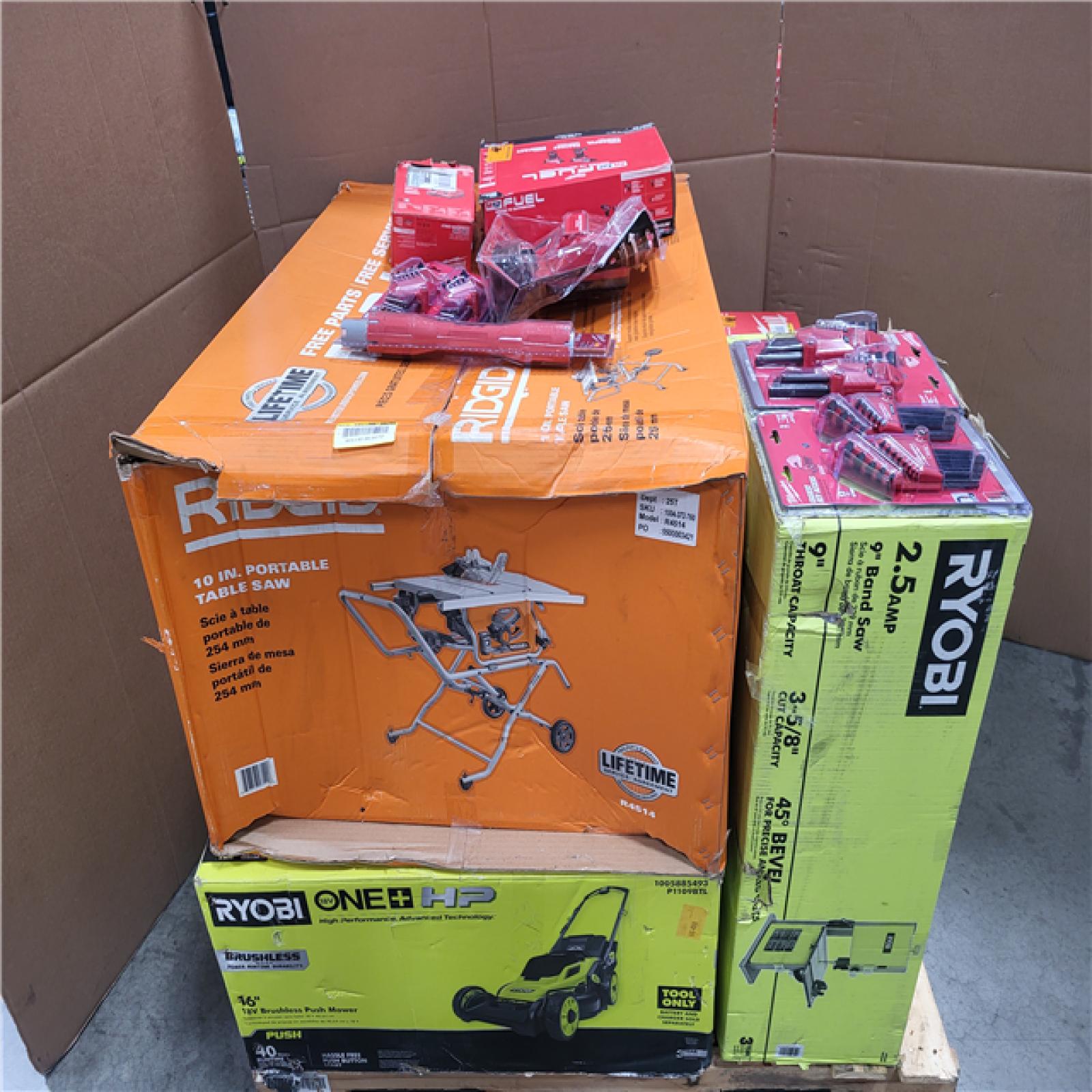 CALIFORNIA AS-IS TOOL PALLET