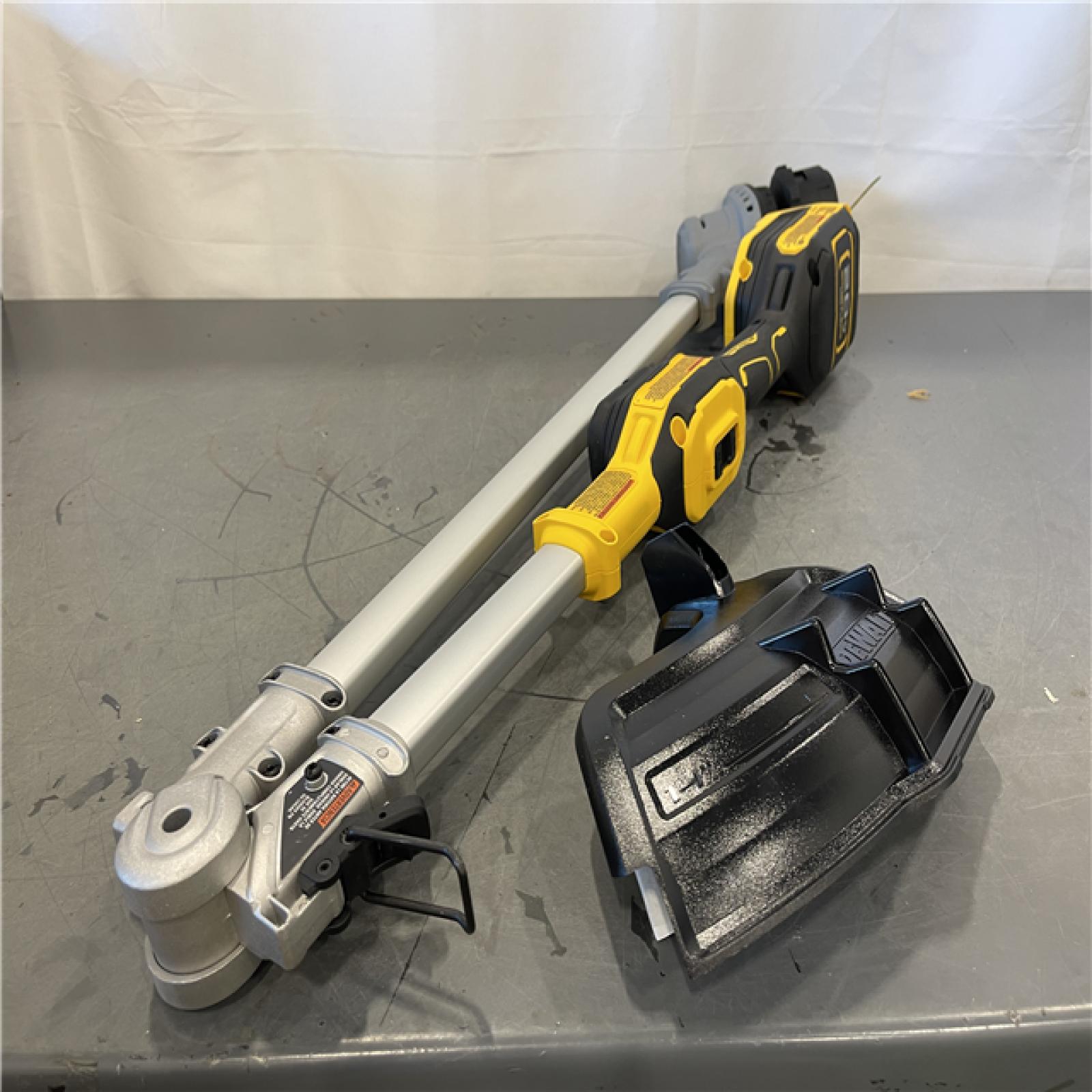 AS-IS - DEWALT 20V MAX 14 in. Brushless Cordless Battery Powered Foldable String Trimmer