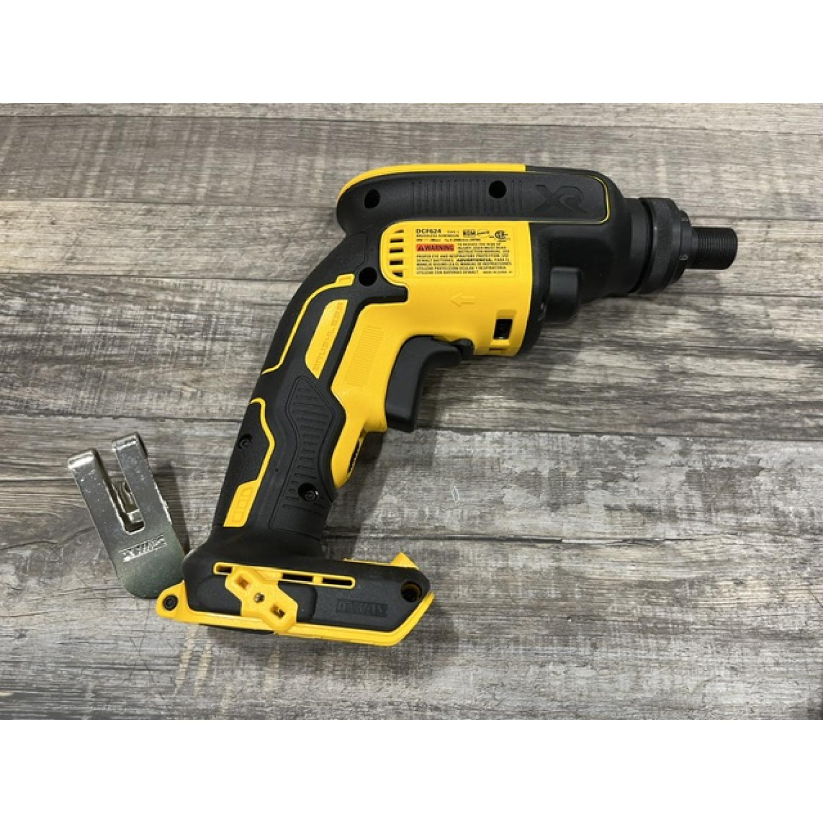 AS-IS DEWALT 20V MAX XR Cordless Brushless Drywall Screw Gun Threaded Clutch Housing (Tool Only)