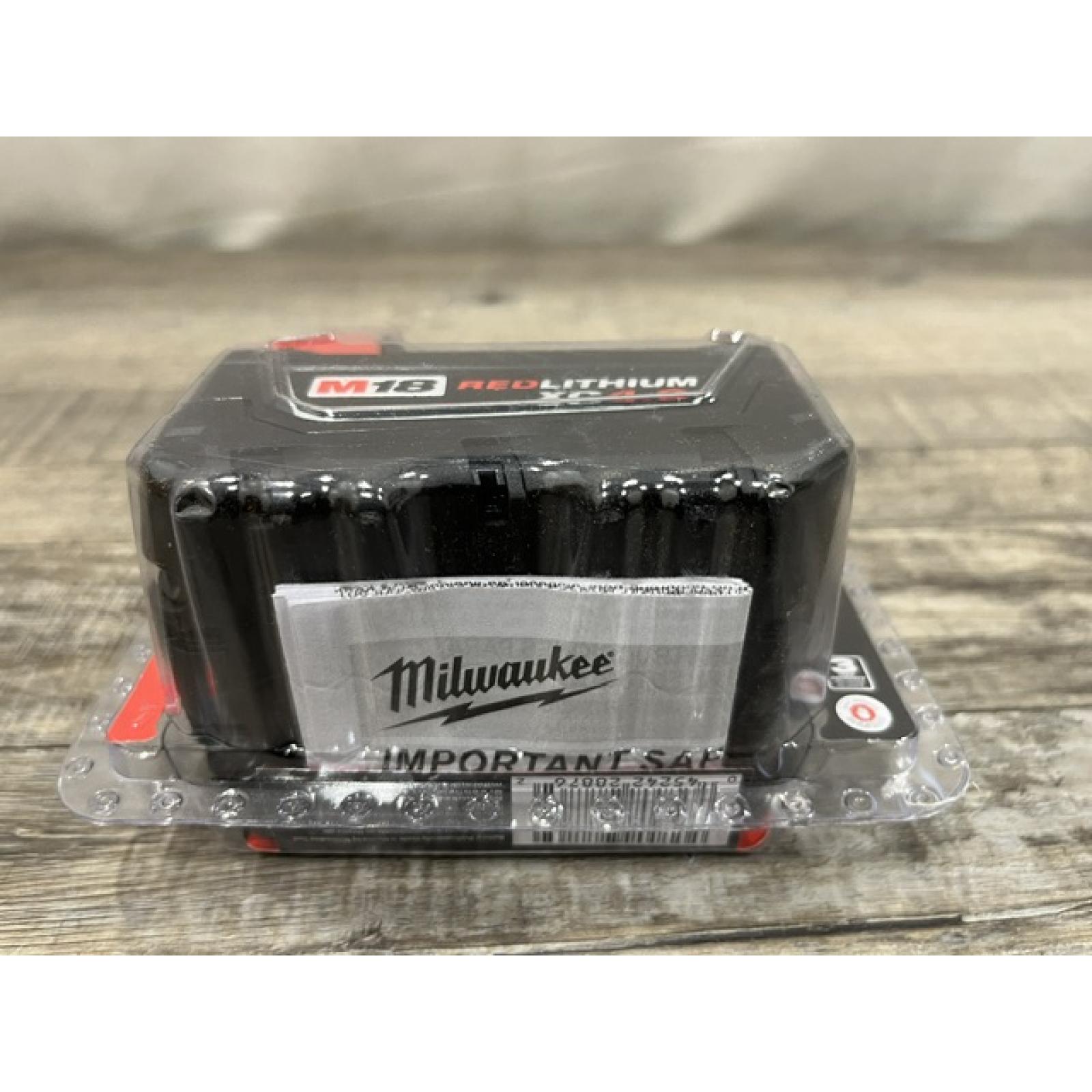 NEW - Milwaukee 18-Volt 4.0 Ah Lithium-Ion XC Extended Capacity Battery Pack