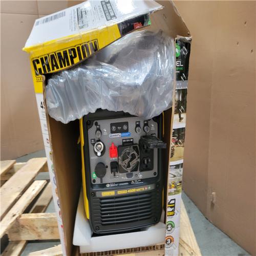 CALIFORNIA AS-IS CHAMPION 4500 PORTABLE GENERATOR