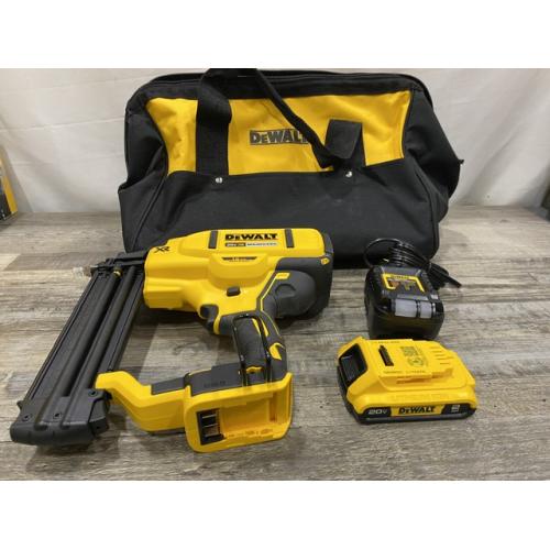 AS-IS DEWALT 20V MAX XR 18 Gauge Brad Nailer Kit