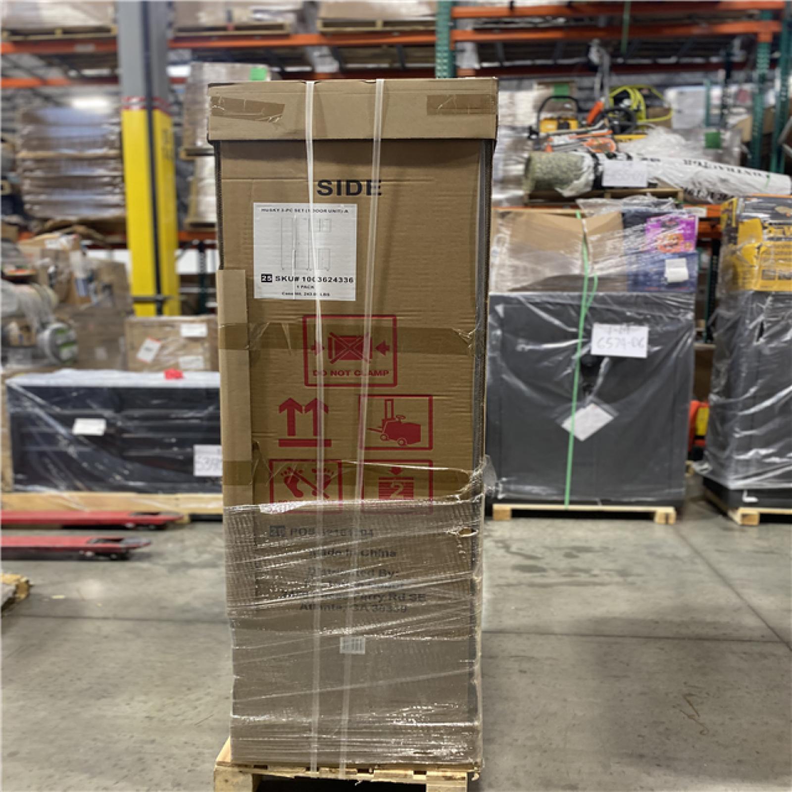 DALLAS LOCATION- Husky 3-Piece Regular Duty Welded Steel Garage Storage System in Black