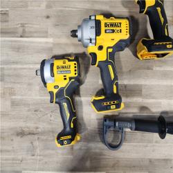 HOUSTON LOCATION - AS-IS DEWALT 4 TOOL COMBO