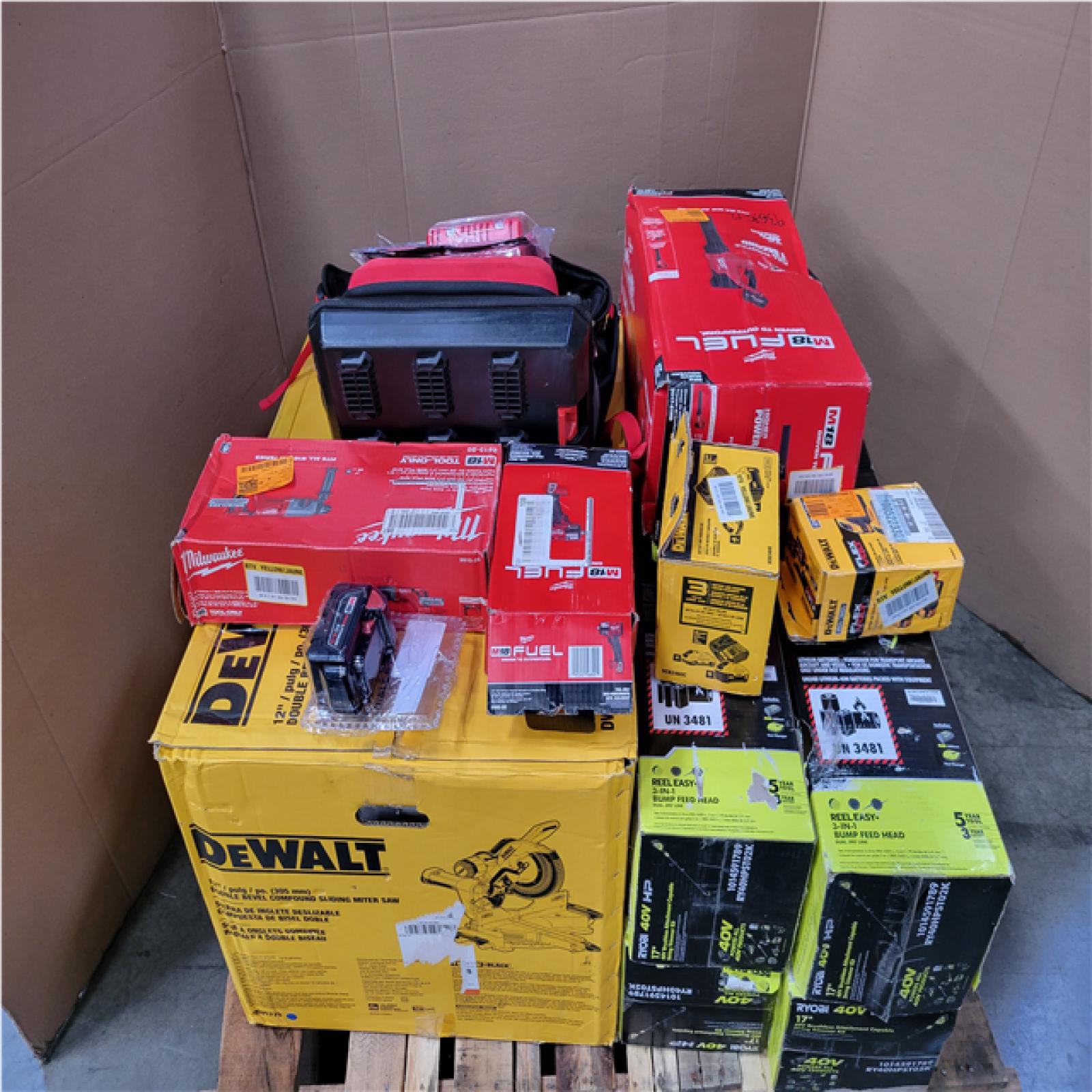 CALIFORNIA AS-IS TOOL PALLET