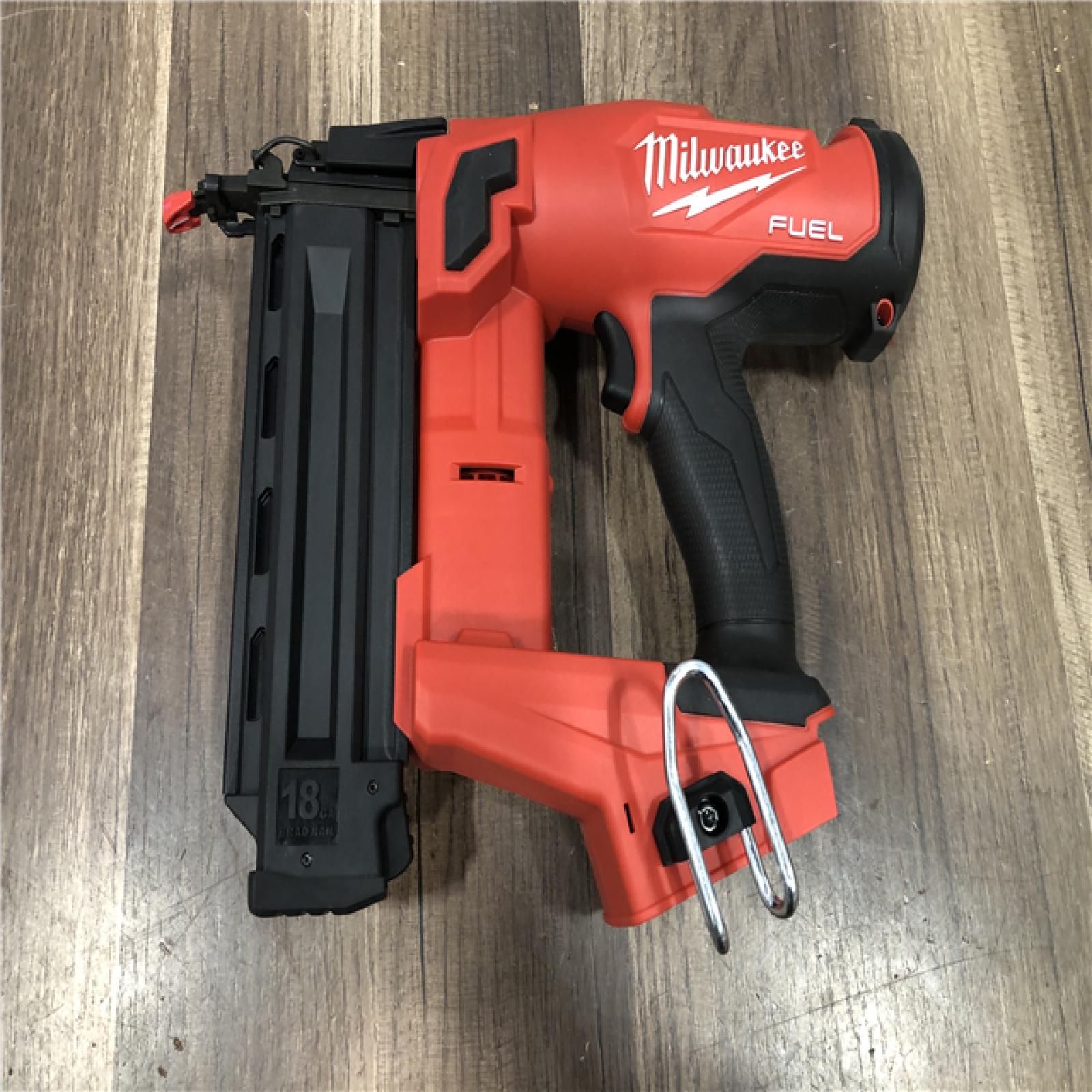 AS-IS Milwaukee FUEL 18-Volt Lithium-Ion Brushless Cordless Gen II 18-Gauge Brad Nailer (Tool-Only)