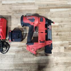 HOUSTON LOCATION - AS - IS Milwaukee FUEL GEN II 18-Volt 18-Gauge Lithium-Ion Brushless Cordless Brad Nailer Kit