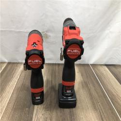 AS-IS Milwaukee FUEL 12-Volt Lithium-Ion Brushless Cordless Hammer Drill and Impact Driver Combo Kit