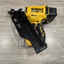 AS-IS DeWalt 20V MAX Cordless 30 Deg Framing Nailer Kit (Battery & Charger) 20 V