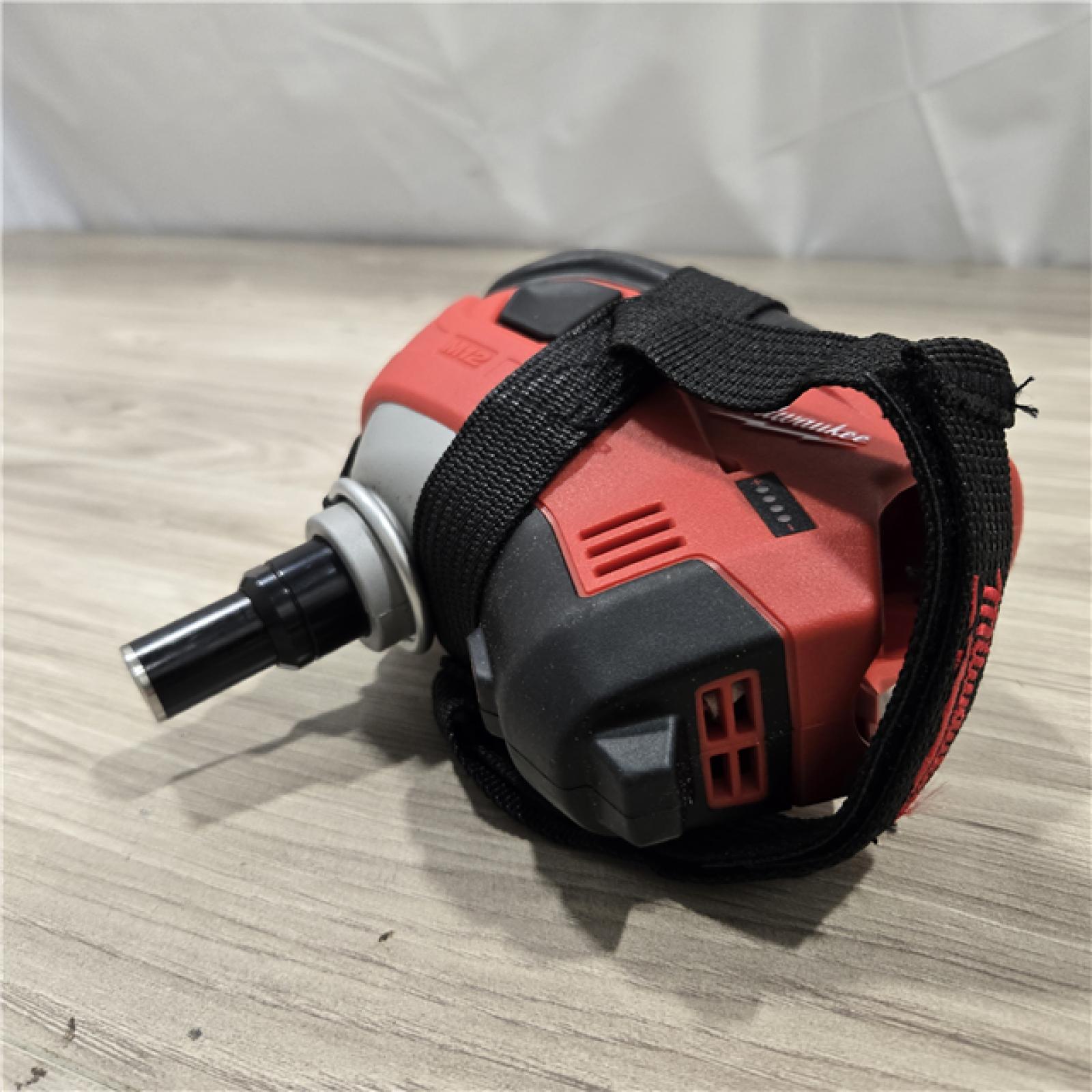 AS-IS Milwaukee M12 12V Cordless Palm Nailer (Tool-Only)