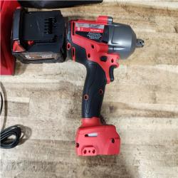 HOUSTON LOCATION - AS - IS Milwaukee FUEL 18V Lithium-Ion Brushless Cordless 1/2 in. Impact Wrench w/Friction Ring Kit