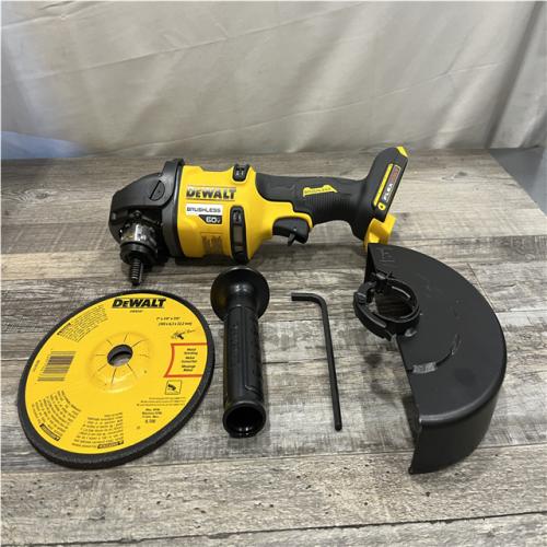 AS-IS DEWALT FLEXVOLT 60V Cordless 7 in. Angle Grinder (Tool-Only)